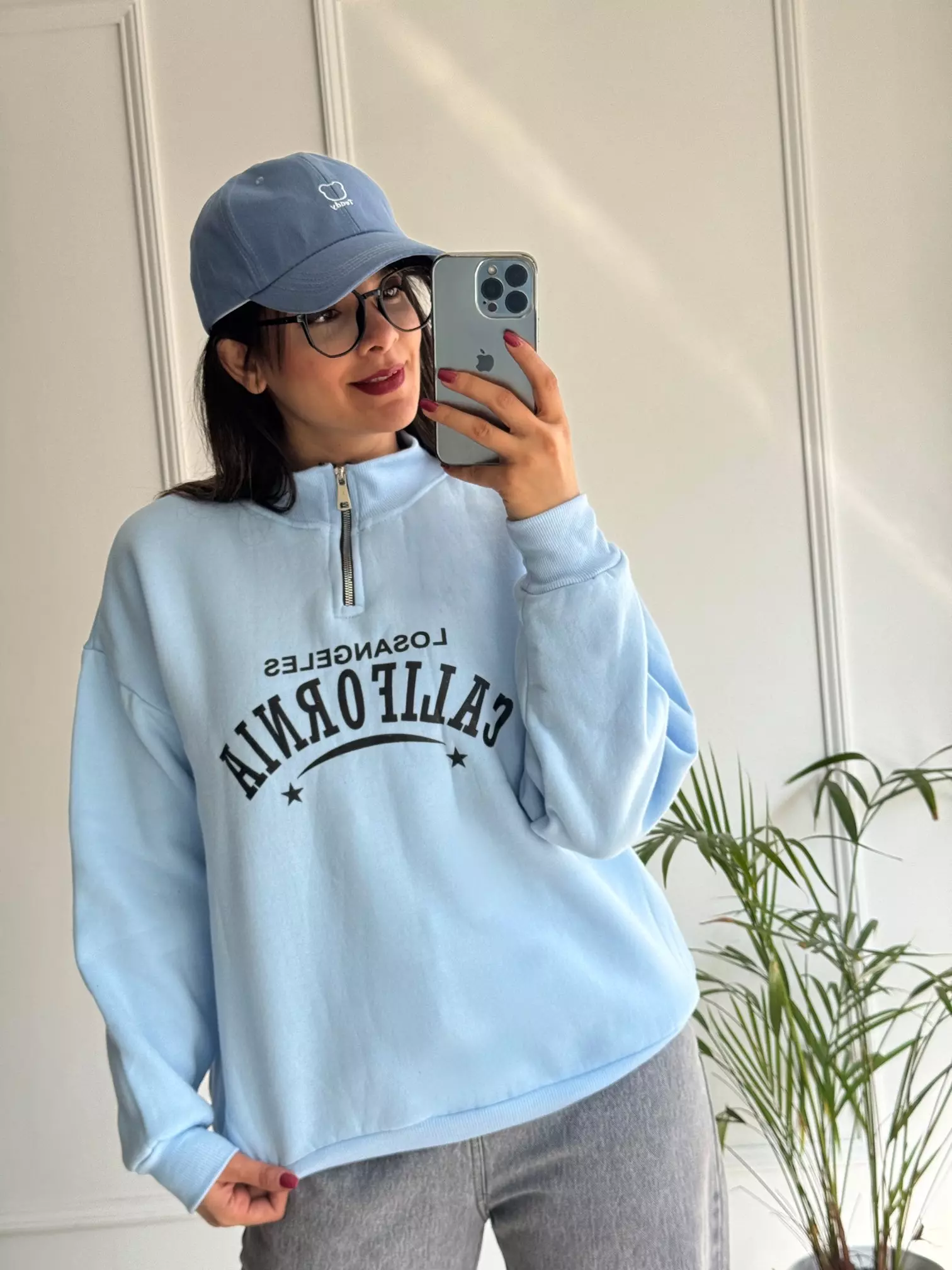 دورس نیم زیپ اسپرت کالیفرنیا